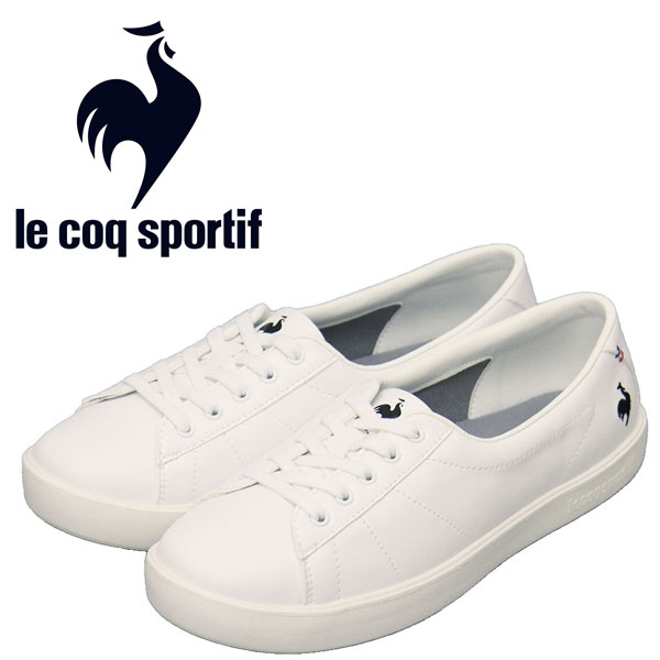 正規取扱店 le coq sportif (ルコック スポルティフ) QL3VJC03WH FOURCHE フルシュ レディース スニーカー ホワイト  LE037