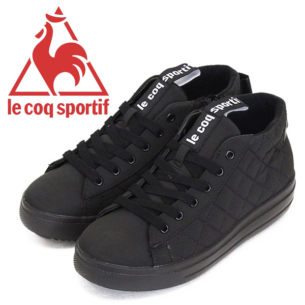 正規取扱店 Le Coq Sportif ルコック スポルティフ Ql3qjd85bk テルナ アンクルミッド Qs レディース ウィンターブーツ ブラック Le017 通販 Three Wood Web本店