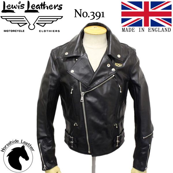 肩幅44cmLewis Leathers#391 LIGHTNING REGULAR FIT - ジャケット