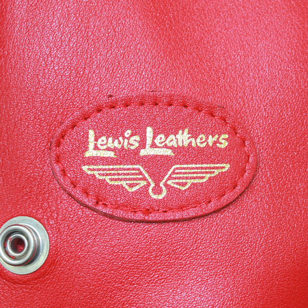 正規取扱店Lewis Leathers(ルイスレザー)　No.441　CYCLONE(サイクロン)　RED レッド
