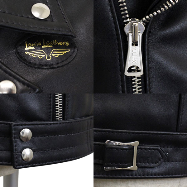 正規取扱店Lewis Leathers(ルイスレザーズ)　No.441T　CYCLONE TIGHT FIT(サイクロン タイトフィット)　ブラック