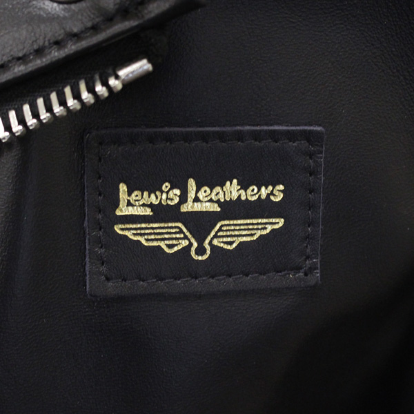 Lewis Leathers (ルイスレザー) No.445 SUPER MONZA HORSEHIDE (スーパーモンザ ホースハイド) ブラックレザー