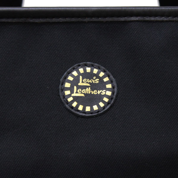 正規取扱店 Lewis Leathers(ルイスレザー) CANVAS HOLDALL BAG(キャンバスホールドオールバッグ) BLACK ブラック