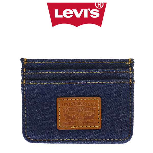 正規取扱店 Levi's (リーバイス) 0020B-0000 DENIM CARD CASE デニム