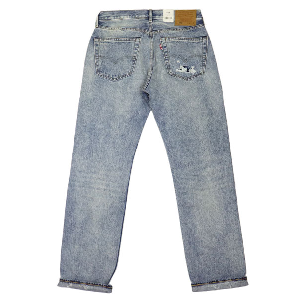 新品 LEVI’S PREMIUM USA製 501 オリジナル インディゴ 楽天市場】501 オリジナルジーンズ ミディアムインディゴ デニムパンツ