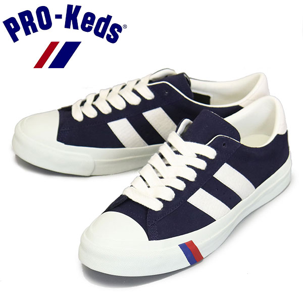 正規取扱店 PRO-Keds (プロケッズ) PN1021 ROYAL PLUS SUEDE LO スニーカー NAVY PK003