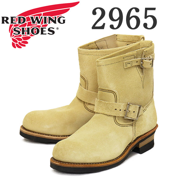 正規取扱店 REDWING (レッドウィング) 2965 8inch Engineer 8インチエンジニアブーツ ショート丈  ホーソーンアビレーンラフアウト