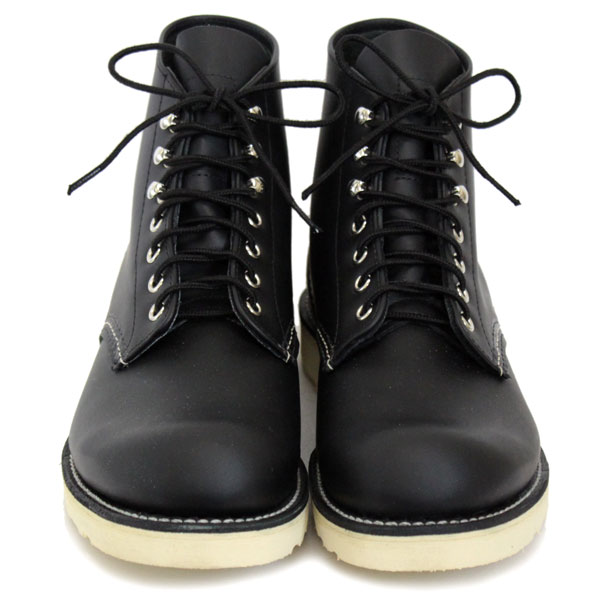 RED WING(レッドウィング) 8165 6inch CLASSIC PLAIN TOE ブーツ Black 