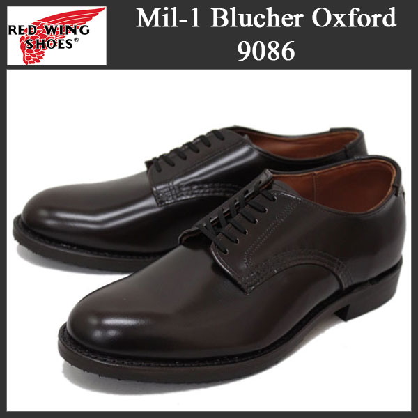 廃盤】REDWING 9086 Mil-1 Blucher Oxford - ドレス/ビジネス