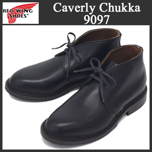 正規取扱店 REDWING (レッドウィング) 9097 Caverly Chukka (キャバリーチャッカ) ブラックフェザーストーン