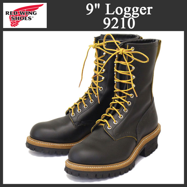 9 inch logger boots