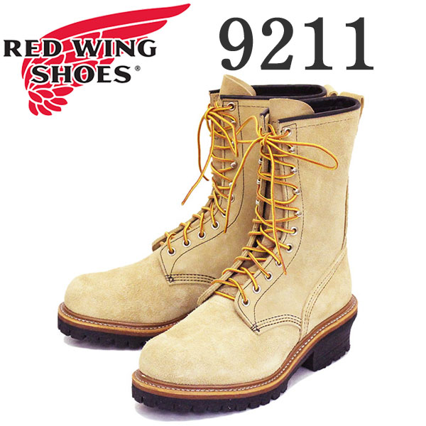 正規取扱店 REDWING (レッドウィング) 9211 9inch Logger (Steel-toe) 9インチロガーブーツ スチールトゥ  タンブルハイドラフアウト