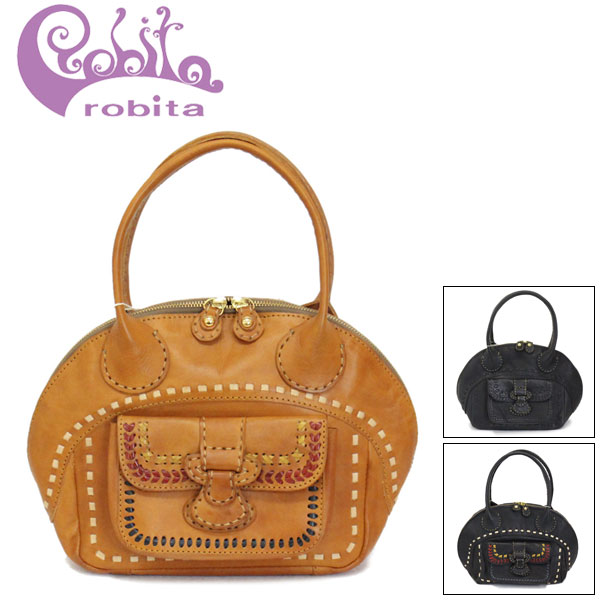 正規取扱店 robita (ロビタ) R191-003 ステッチ ボストンバッグ 全3色 RBT060