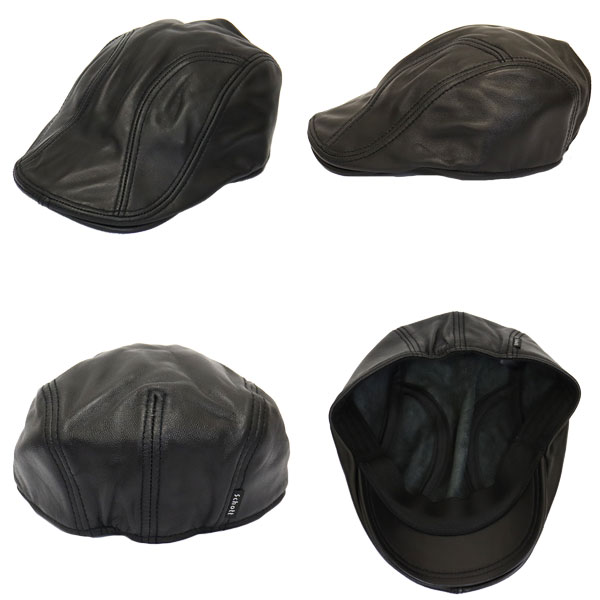 正規取扱店 Schott (ショット) 2974002 LEATHER HUNTING CAP レザー