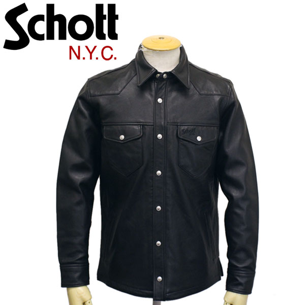特価商品 ラムレザーシャツ ショット Schott - レザージャケット - www 