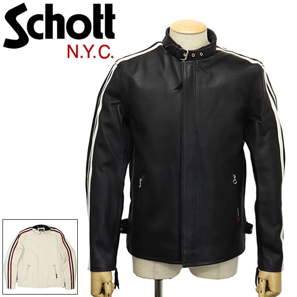 正規取扱店 Schott (ショット) 3111063 SHEEP CLASSIC RACER JKT シープ クラシック レーサー レザージャケット  全2色