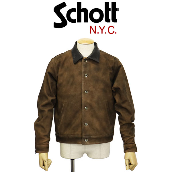 正規取扱店 Schott (ショット) 5250009 NEWBIE SUEDE LEATHER JACKET