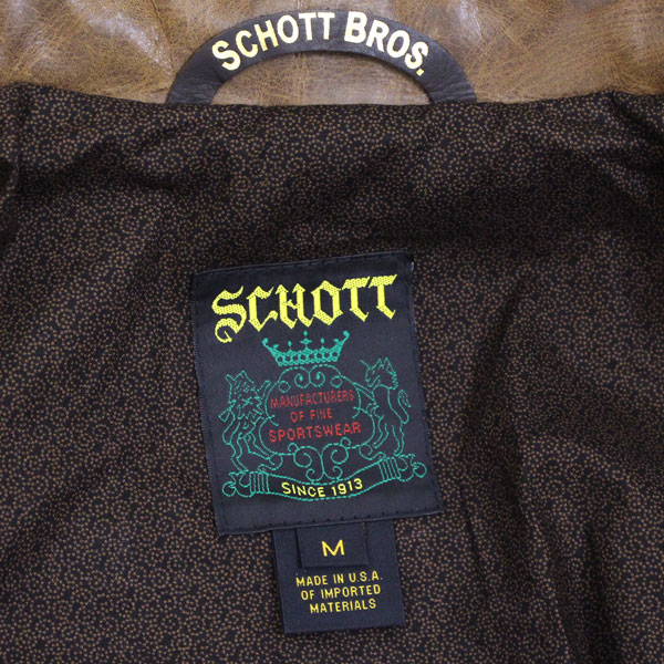Schott(ショット)正規取扱店THREEWOOD(スリーウッド)