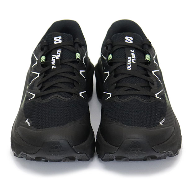Salomon トレイルランニングシューズ ブラック/マルチカラー SALOMON（サロモン） SALOMON L47981400 ULTRA FLOW 2 GTX カラーBlack