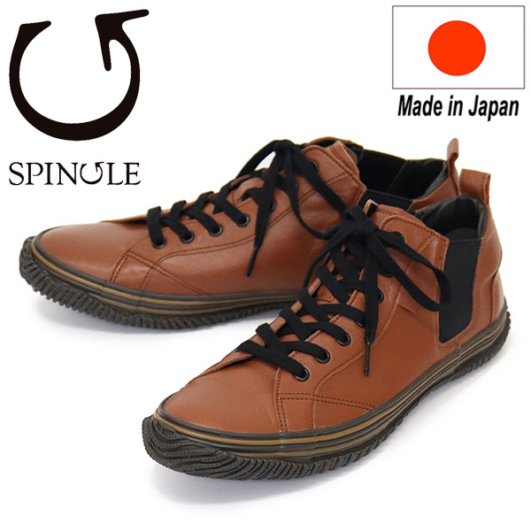 スピングル　カンガルーレザーサイドゴア スピングル SPINGLE スニーカー メンズ カンガルーレザー