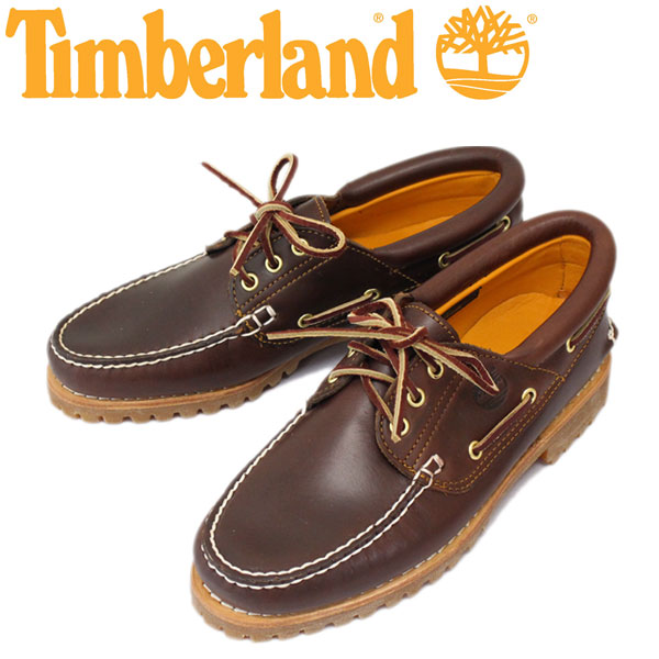 正規取扱店 Timberland (ティンバーランド) 30003 Authentics 3Eye Classic Lug (オーセンティクス  スリーアイ クラシック ラグ) ブラウン プルアップル TB010