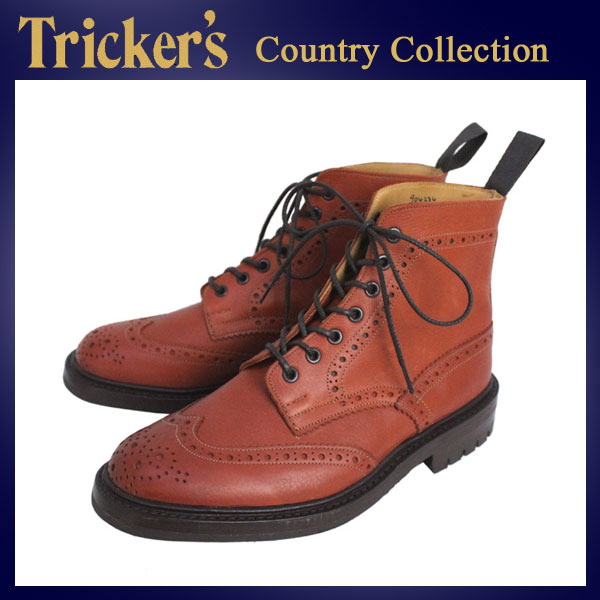 正規取扱店 Tricker's トリッカーズ 2508M COUNTRY BROGUE(カントリーブローグ) コマンドソール ウッドランドアティテュード TK019
