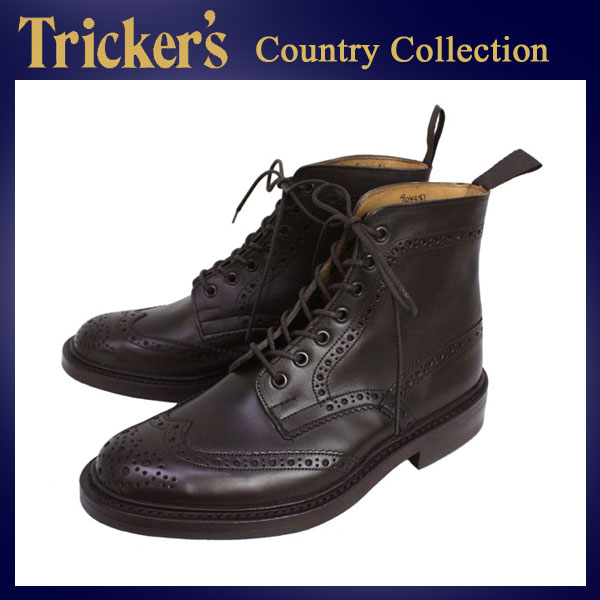 正規取扱店 Tricker's トリッカーズ 2508M COUNTRY BROGUE(カントリーブローグ) ダイナイトソール エスプレッソバーニッシュ TK023