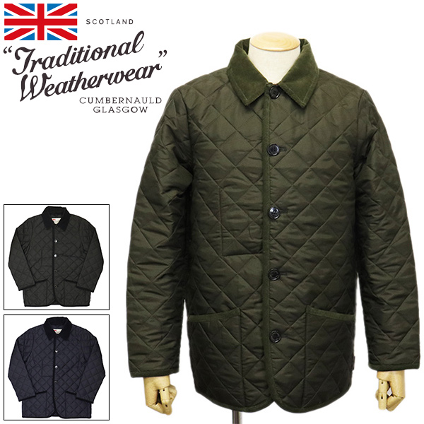 正規取扱店 Traditional Weatherwear (トラディショナルウェザーウェア) G222APQCO0250AA WAVERLY TWW  メンズキルティングジャケット 全3色 TW003