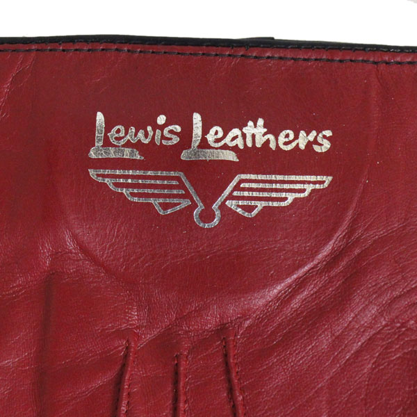 正規取扱店 Lewis Leathers(ルイスレザー)　810　RACING GLOVES レーシンググローブ　RED レッド