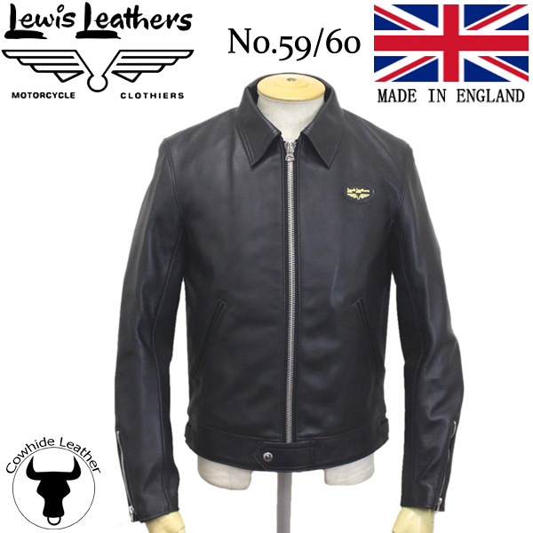 正規取扱店Lewis Leather(ルイスレザー)　No.59　CORSAIR(コルセア)　ブラック