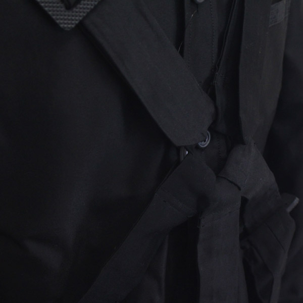 666SEDITIONARIES(セディショナリーズ)　Parachute Shirt(パラシュートシャツ)　黒　ブラック