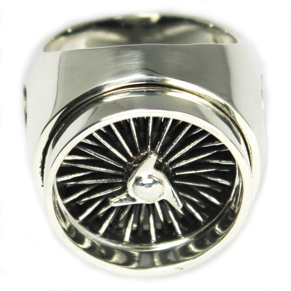 VASSER（バッサー）Wire Wheel Ring Silver(ワイヤーホイールリング 