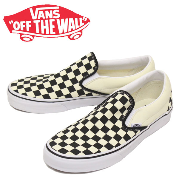 verlies Weven Met opzet 正規取扱店 VANS (ヴァンズ バンズ) VN000EYEBWW Classic Slip-On クラシックスリッポン スニーカー  Blk&Whtchckerboard/Wht VN299