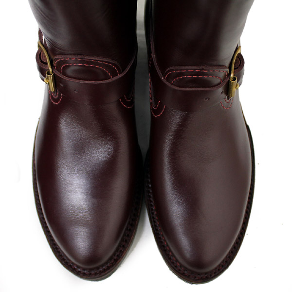 Wescoウエスコ 正規ディーラー Boss ボス Burgundy,Leather Lining,11height,#430sole,Western Toe BS72