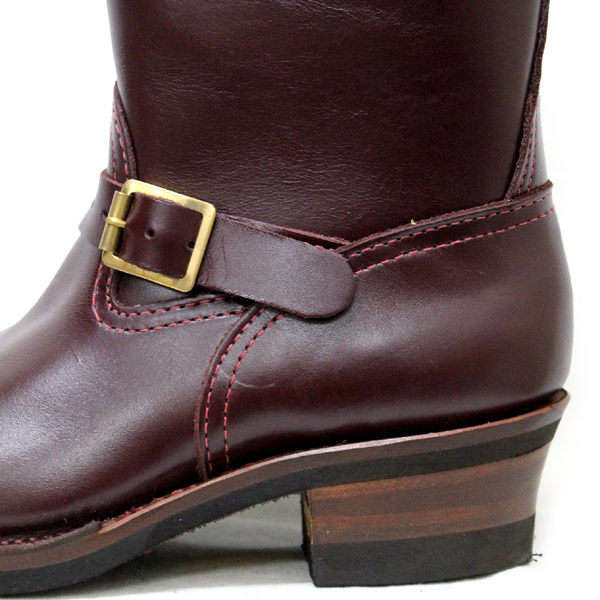 Wescoウエスコ 正規ディーラー Boss ボス Burgundy,Leather Lining,11height,#430sole,Western Toe BS72