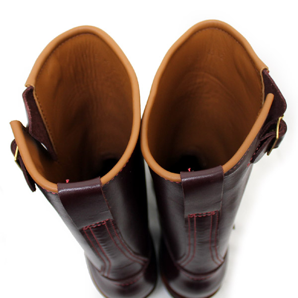 Wescoウエスコ 正規ディーラー Boss ボス Burgundy,Leather Lining,11height,#430sole,Western Toe BS72