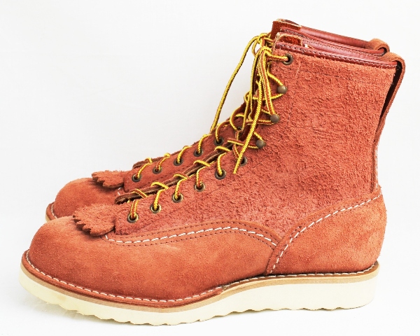 Wescoウエスコ　正規ディーラー Jobmasterジョブマスター Red Wood レッドウッド All Rough Out, Lace to Toe, 8height, #1010 sole JM26