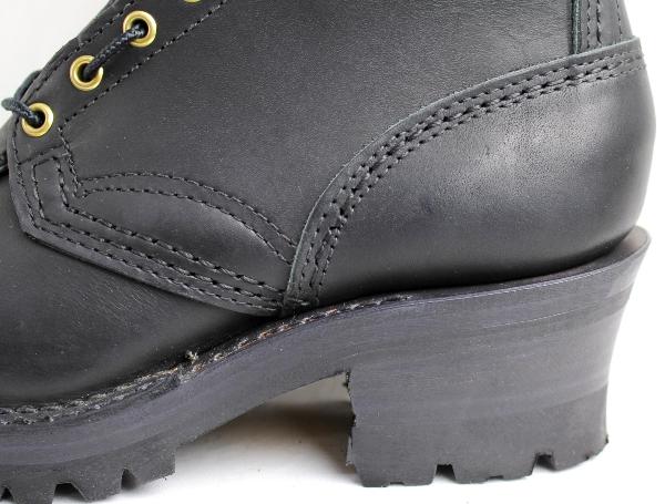 正規Wescoウエスコ Jobmaster Blackブラック, Leather Lining,10height,#100sole, Heels 2 Lifte Highter, Lace in Zipper JM30