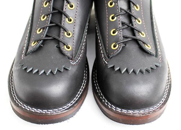 正規ディーラー Wescoウエスコ Jobmasterジョブマスター Black ブラック, Lace to Toe, 8height,#430sole Black Shoelace JM31