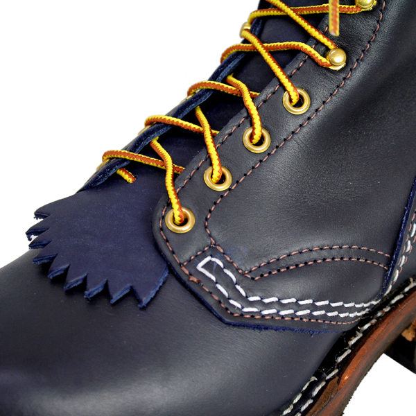 正規 Wescoウエスコ Jobmasterジョブマスター Navyネイビー Leather, Regular Toe, 10height,#100sole JM43