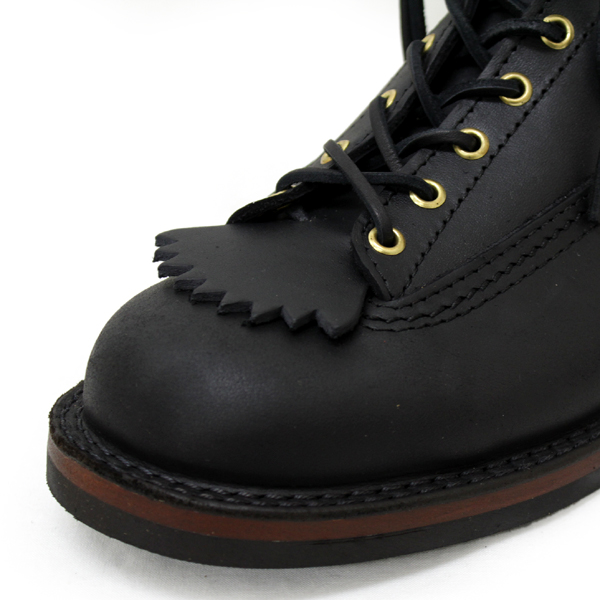 正規 Wescoウエスコ Jobmasterジョブマスター Black，Lace to Toe，8height，#430 Sole，Boss Toe JM53